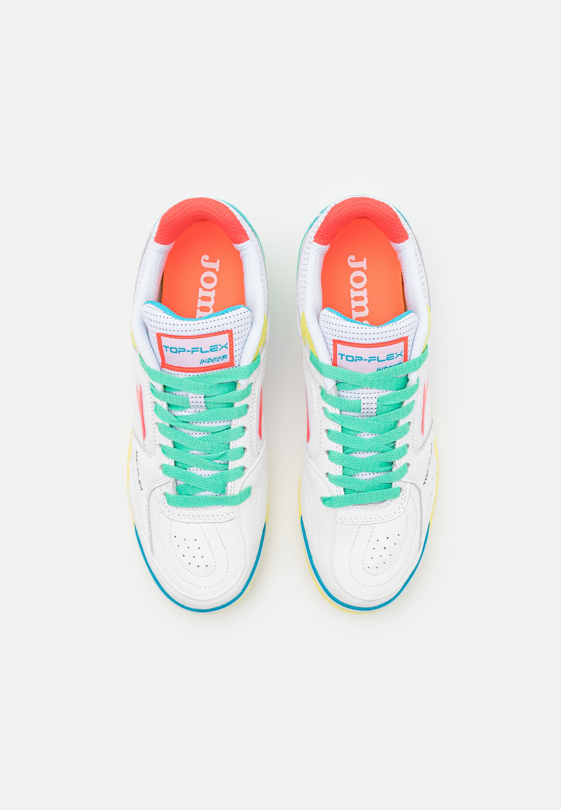 Joma TOP FLEX - Botas de fútbol sin tacos - white/multicolor/blanco -  Zalando.es
