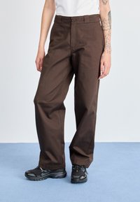 Dickies 247 LOOSE WORK PANT W - Calças - dark brown