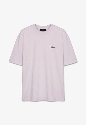 Pegador, PIKE OVERSIZED TEE - Nyomott mintás póló - light lilac