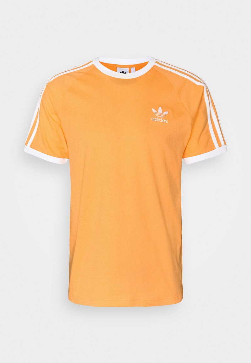 adidas Originals STRIPES TEE UNISEX - T-shirt - hazy orange/orange - Zalando.de