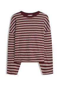 Långärmad tröja - dark red