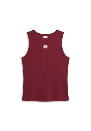 Calvin Klein Jeans, TANK - Μπλούζα - rhododendron
