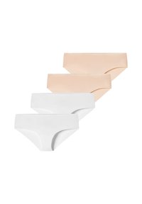 Unausgewählt, weiss/sand