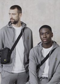 Lyle & Scott SKINNY  - Tréningruha alsók - mid grey marl