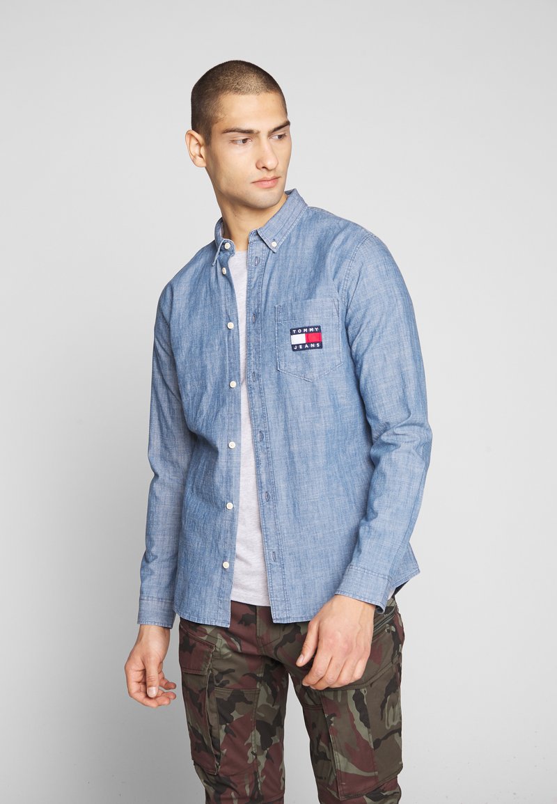 CAMICIA CHAMBRAY - 01 DENIM