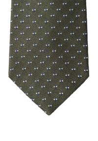 Hackett London SHIELD ON NATTE - Tie - fern green
