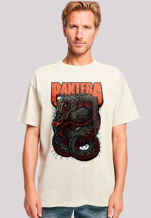 PANTERA VENOMOUS SNAKE - T-Shirt print - sand