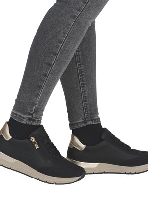 Rieker Baskets basses - schwarz