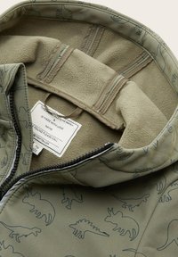 TOM TAILOR UNISEX - Let jakke / Sommerjakker - olive blue outlined dino print