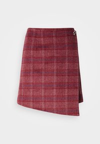SKIRT - Krilo A-kroja - cherry