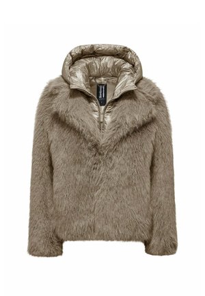 Bomboogie PARIS WATER RESISTANT - Gewatteerde jas - taupe