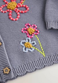 Next COLLAR EMBROIDERED - Kofta - blue
