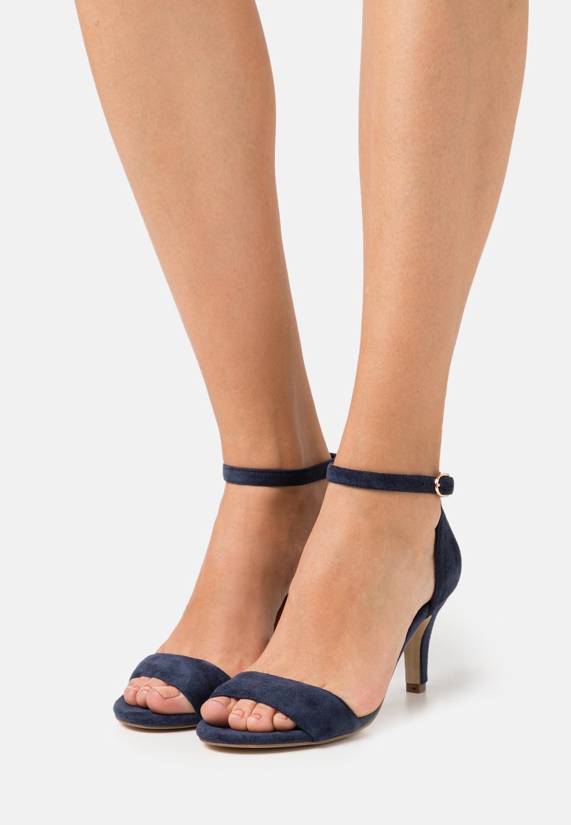 Bianco BIAADORE BASIC - Sandálias de salto alto - navy blue