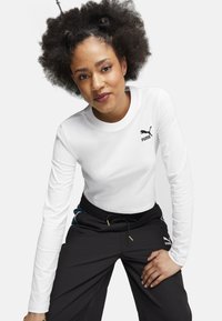 Puma CLASSICS  - Top s dlouhým rukávem - white