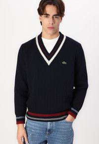 Lacoste Jersey de punto - navy blue