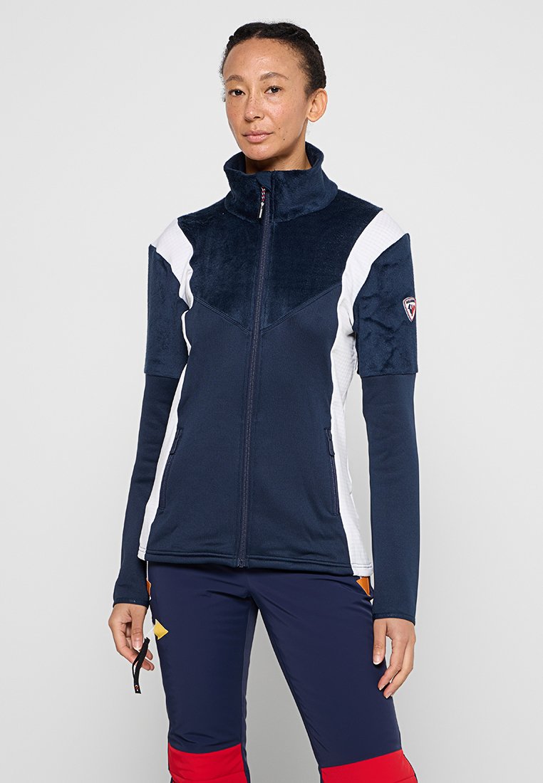 Rossignol Fleecejas donkerblauw