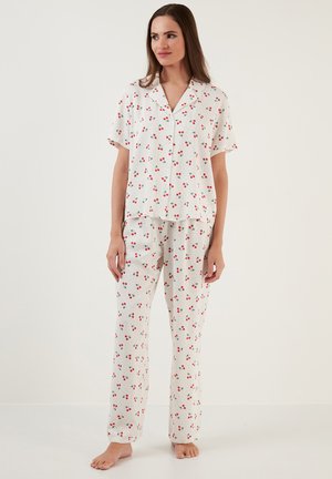 LELA REGULAR FIT - Pijamale - white