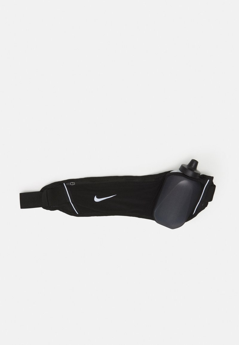 Nike Performance - FLEX STRIDE BOTTLE BELT 354ML UNISEX - Bum bag - black/black/silver, Enlarge