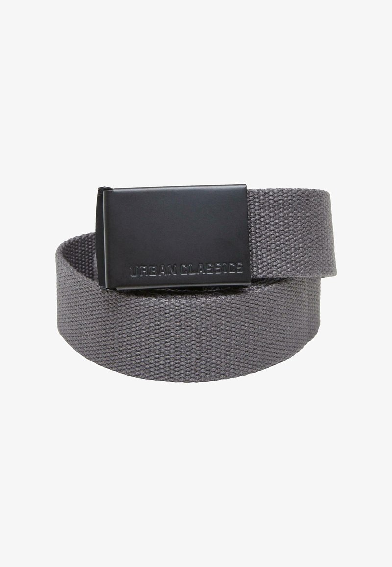 Hall valutavate kiududega pael, millel on mattmust metallist pandla, millel on reliefne logo. Disain on lihtne ja funktsionaalne.