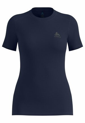 ODLO, BL TOP CREW NECK S/S MERINO 160 - Unterhemd/-shirt - eclipse