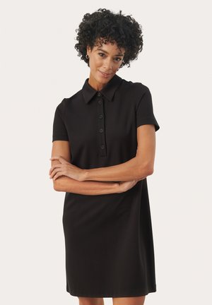 ELIVIA - Abito a camicia - black