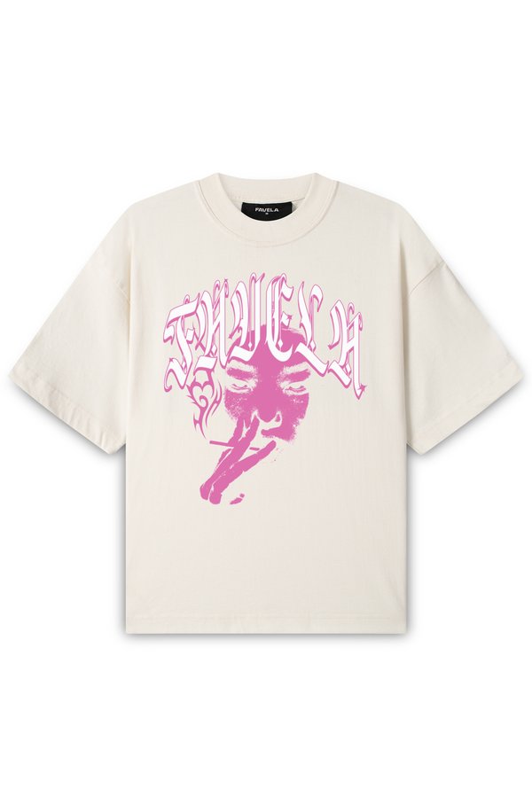 LOVESICK UNISEX - Print T-shirt - vanilla2