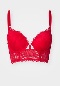 Unselected, red