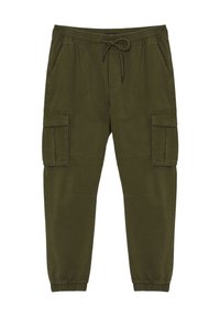 JOGGER CON TASCONI - Pantaloni cargo - verde