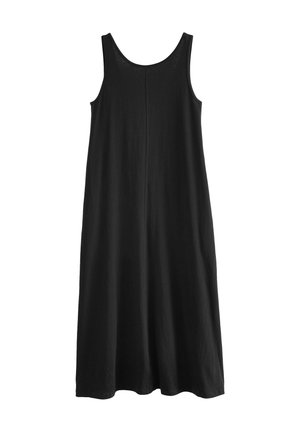 SLEEVELESS SUMMER - REGULAR FIT - Trikotāžas kleita - black