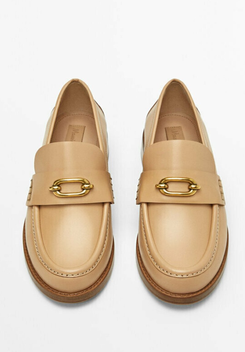 Damen Halbschuhe | Massimo Dutti Business-Slipper camel - XC00756 Damen Halbschuhe | Massimo Dutti Business-Slipper camel - XC00756