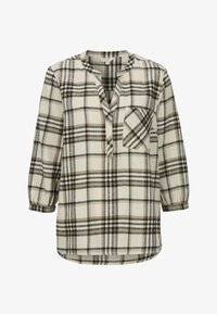 Unausgewählt, beige checked