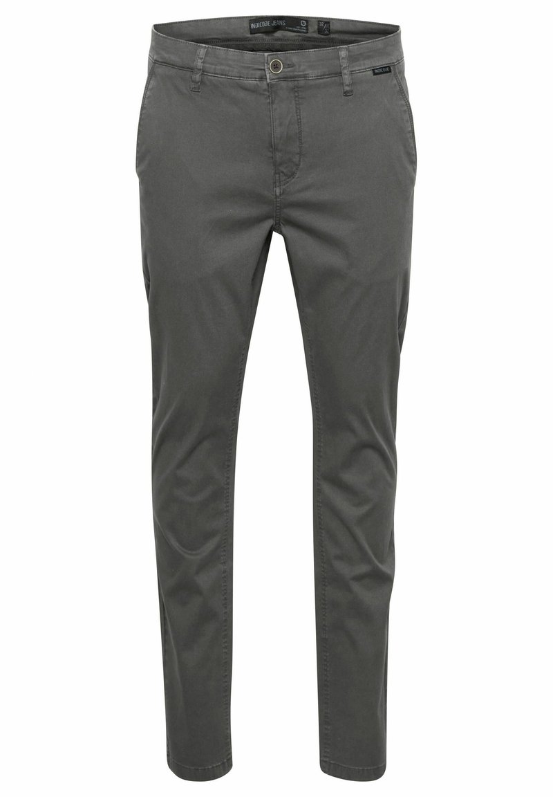 INDICODE JEANS IDLUCAS WASHED - Jeans a sigaretta - raven/grigio ...