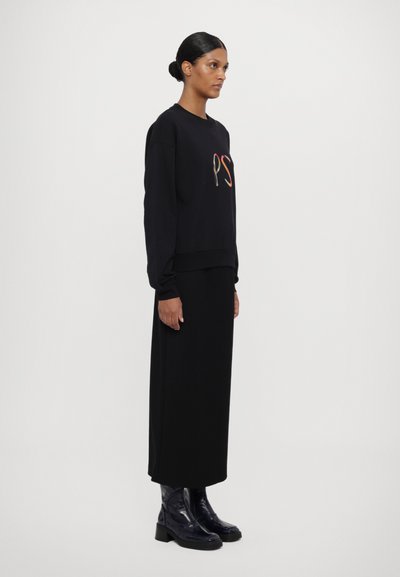 PS Paul Smith WOMENS SWIRL LOGO  - Sudadera - black