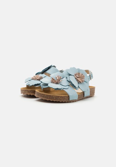 Il Gufo SHOES - Sandaalit nilkkaremmillä - aqua/biege