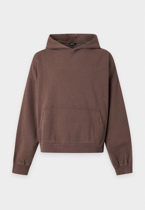 YOURTURN by Zalando, UNISEX - Hættetrøje - dark brown washed