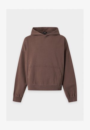 YOURTURN by Zalando, UNISEX - Hættetrøje - dark brown washed