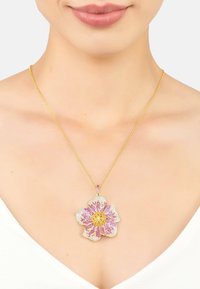 Latelita PANSY FLOWER - Necklace - pink yellow