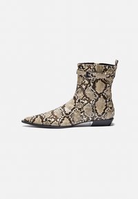 Stivaletti texani / biker - black/beige