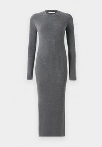 LIETTE - Stickad klänning - anthracite