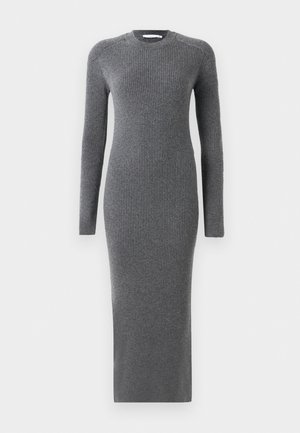 LIETTE - Svetríkové šaty - anthracite