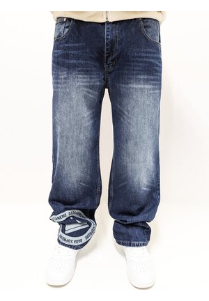 SUPREME DOUBLE CROWN COIN LOOSE FIT - Relaxed fit jeans - blue