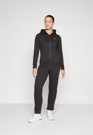 HOODED SUIT SET - Verryttelypuku - black