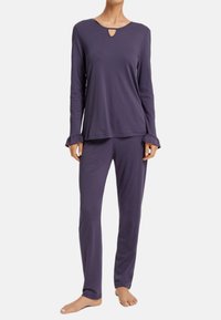 Hanro CLAIRE SET - Pyjama - blue stone