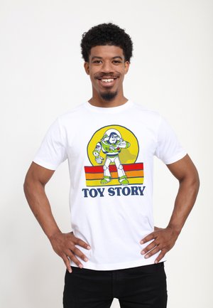TOY STORY VINTAGE BUZZ - T-shirt con stampa - white