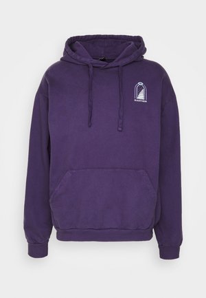 Sweat à capuche - dark purple