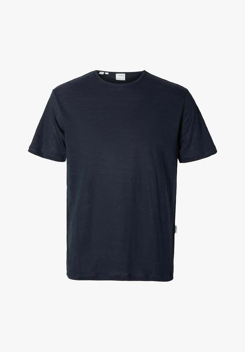 Selected BET SS O-NECK TEE - Βασικό μπλουζάκι - sky captain