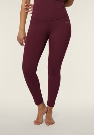 Leggings - tawny port