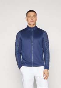 Callaway HIGH GAUGE VEST - Strukirani kaput - dark blue