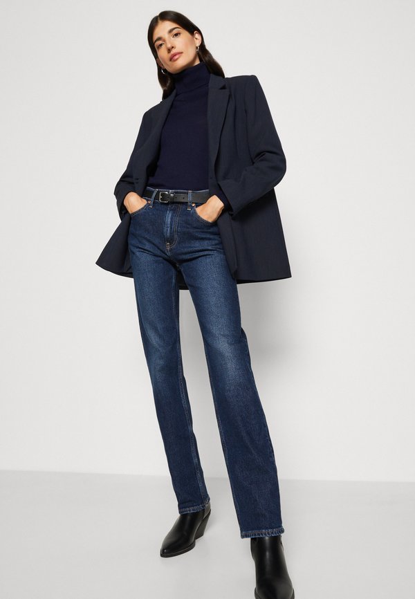 90S STRAIGHT - Straight leg jeans - dark indigo3