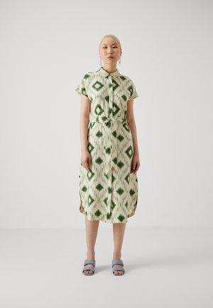 Object OBJBERRY LONG DRESS  - Blousejurk - sandshell/peridot